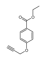 4-丙-2-炔氧基苯甲酸乙酯结构式