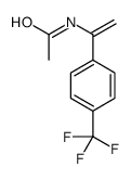 N-[1-[4-(trifluoromethyl)phenyl]ethenyl]acetamide Structure