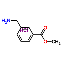 Methyl 3-aminomethylbenzoate HCl Structure