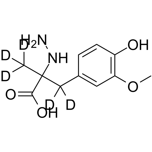 3-O-Methyl Carbidopa-d5结构式