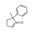 5-Methyl-5-phenyl-1-pyrroline N-Oxide结构式