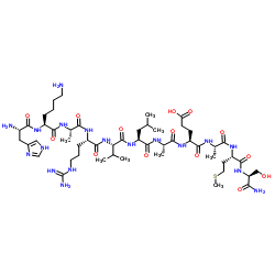 HIV Protease Substrate III-B (Native Sequence) structure