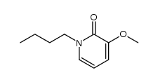 N-n-butyl-3-methoxypyridin-2(1H)-one结构式