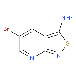 5-Bromoisothiazolo[3,4-b]pyridin-3-amine Structure