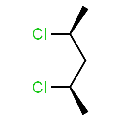 (2R,4S)-2,4-Dichloropentane Structure