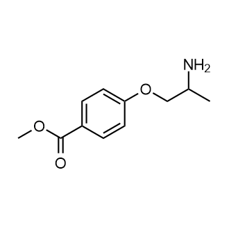 Methyl4-(2-aminopropoxy)benzoate Structure
