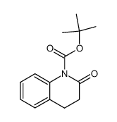 N-Boc-3,4-Dihydro-2(1H)-Quinolinone Structure