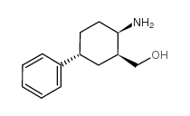 2-CIS-HYDROXYMETHYL-4-TRANS-PHENYL-1-CYCLOHEXYLAMINE structure