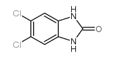 5,6-二氯-1H-苯并[d]咪唑-2(3H)-酮结构式