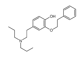 4-[2-(dipropylamino)ethyl]-2-(2-phenylethoxy)phenol Structure