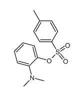 2-(N,N-dimethylamino)phenyl (4-methylbenzene)sulfonate Structure