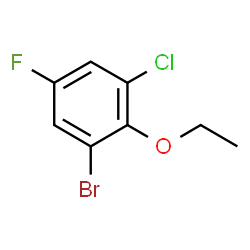 1-Bromo-3-chloro-2-ethoxy-5-fluorobenzene picture