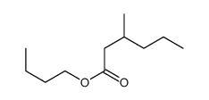 butyl 3-methylhexanoate Structure