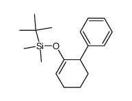 6-phenyl-1-(tert-butyldimethylsilyloxy)cyclohex-1-ene Structure