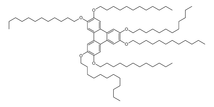 2,3,6,7,10,11-hexadodecoxytriphenylene Structure