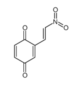 2-(2-nitroethenyl)cyclohexa-2,5-diene-1,4-dione Structure