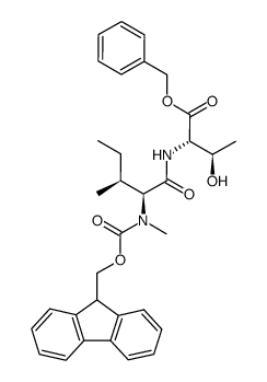 Fmoc-NMeIle-Thr-OBn Structure