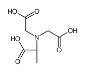 (2S)-2-[bis(carboxymethyl)amino]propanoic acid结构式