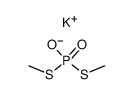S,S-dimethyl phosphorodithioate potassium salt结构式