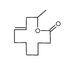 (+/-)recifeiolide Structure