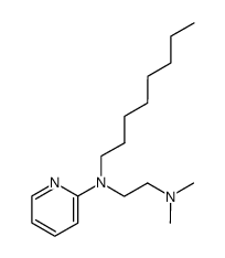 N-[2-(Dimethylamino)ethyl]-N-octyl-2-pyridinamine结构式
