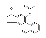 (17-oxo-15,16-dihydrocyclopenta[a]phenanthren-11-yl) acetate Structure