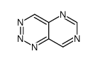 (9CI)-嘧啶并[5,4-d]-1,2,3-三嗪结构式