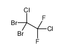1,1-dibromo-1,2-dichloro-2,2-difluoroethane结构式