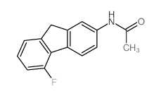 Acetamide,N-(5-fluoro-9H-fluoren-2-yl)- structure