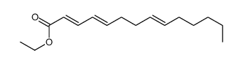 ethyl (E,E,Z)-tetradeca-2,4,8-trienoate Structure