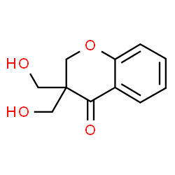 3,3-Bis(hydroxymethyl)-2,3-dihydro-4H-chromen-4-one structure