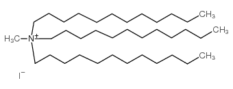 TRIDODECYLMETHYLAMMONIUM IODIDE Structure