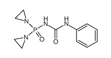 1-(DI(AZIRIDIN-1-YL)PHOSPHORYL)-3-PHENYLUREA结构式