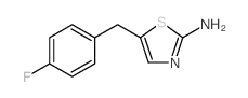 5-(4-Fluorobenzyl)-thiazol-2-ylamine structure