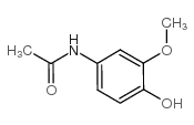 3-Methoxy Acetaminophen Structure