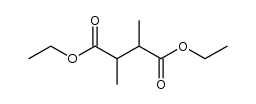 diethyl α,α'-dimethylsuccinate Structure