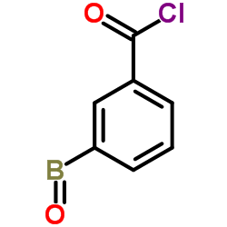 3-(Oxoboryl)benzoyl chloride structure