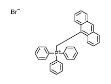 anthracen-9-ylmethyl(triphenyl)phosphanium,bromide Structure