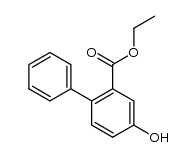 4-Phenyl-3-carbethoxy-phenol结构式