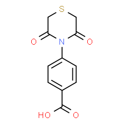 4-(3,5-DIOXO-1,4-THIAZINAN-4-YL)BENZENECARBOXYLIC ACID picture