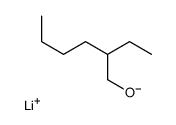 2-乙基-1-己酸锂结构式