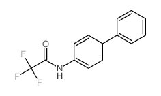 2,2,2-trifluoro-N-(4-phenylphenyl)acetamide Structure
