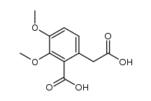 3,4-Dimethoxyhomophthalic acid Structure