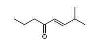 2-methyloct-3-en-5-one Structure