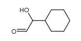 cyclohexyl-hydroxy-acetaldehyde Structure