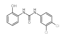 1-(3,4-dichlorophenyl)-3-(2-hydroxyphenyl)urea结构式