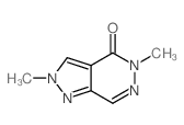 4,8-dimethyl-3,4,8,9-tetrazabicyclo[4.3.0]nona-2,6,9-trien-5-one Structure