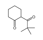 2-(2,2-dimethylpropanoyl)cyclohexan-1-one结构式
