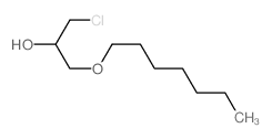 2-Propanol,1-chloro-3-(heptyloxy)-结构式