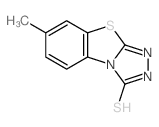 7-Methyl[1,2,4]triazolo[3,4-b][1,3]benzothiazole-3(2H)-thione structure